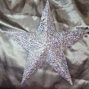 Dazzling Rhinestone Star Applique